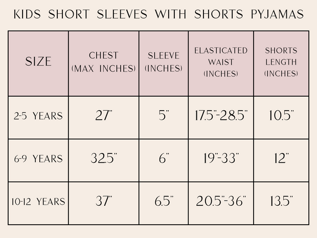 Grey Kids Personalised Short Sleeve and Short Pyjamas - HoorayDays