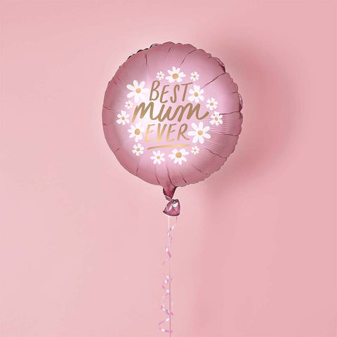 Best Mum Ever Foil Balloon - HoorayDays