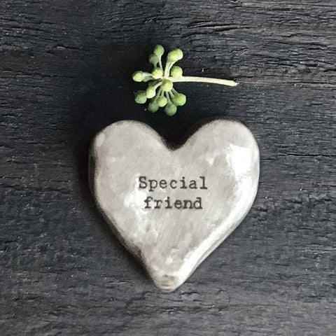 Special Friend Heart Pebble Stone - HoorayDays
