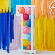 Balloon Number Stand Rainbow Balloons - HoorayDays